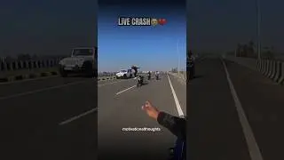 live crash bike accident ❤️&zwj;🩹🥺 #trending #trendingshorts #ytshort #ytshorts #ytviral #youtubeshorts