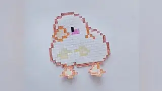 Pixel Duck Drawing 🦆 #love #art #pixelart #drawing #drawing #video #subscribe #cute #satisfying 