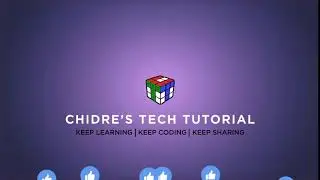 Chidre's Tech Tutorials Channel Intro video 🚀