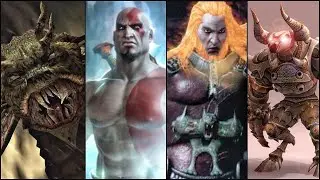 God of War 1 &mdash; Все боссы (с кат-сценами)