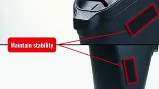 Tesla Model 3 Garbage Can Car Trash Bin with Cover Side Door Storage Box