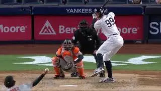 Aaron Judge Hits His First Home Run In 2021!