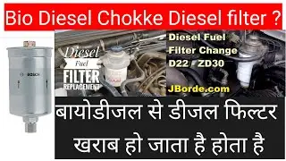 क्या बायो डीजल से डीजल फिल्टर खराब हो जाता है | Bio Diesel  Chokes the Diesel Filter |