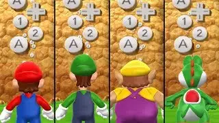 Mario Party 9 - All Brainy Minigames