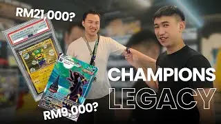 Would You Spend RM21,000 on Pokemon? Champions Legacy Store Feature with AE Collectibles @ PasarTCG
