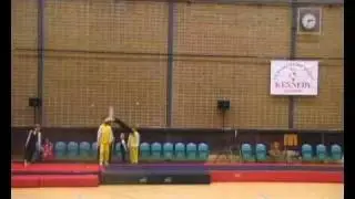 Brommagymnasterna u-cupen 09 tumbling lag 1