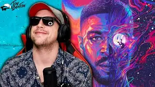 Kid Cudi - Man On The Moon III: The Chosen FULL ALBUM REACTION! | LOVE THIS!