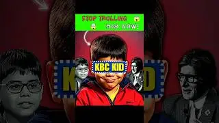 Stop Trolling This Guy 🙅 Kon Banega Crorepati (KBC) #kbc #kbcindia #shorts