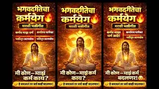 भक्ती, कर्म आणि आत्मा: जीवन-प्रश्नांवरील मराठी गीत | Devotion, Karma, Soul: Marathi Song on Life's