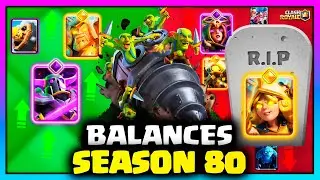 La NUEVA EXCAVADORA es IMPARABLE 🆙 CAMBIOS de BALANCE DEFINITIVOS ✅ Noticias Clash Royale Season 80