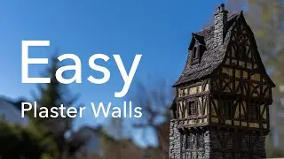 How to Paint Medieval Plaster Walls