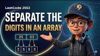 LeetCode 2553 : Separate the Digits in an Array | String , Maths | @DCodeThought