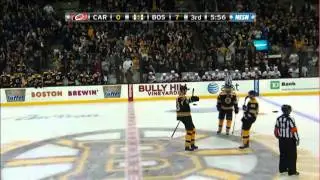 BOSTON BRUINS Zdeno Chara Milan Lucic Tim Thomas Jack Edwards
