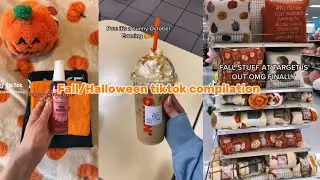 Fall/Halloween tiktok compilation🍁
