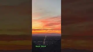 Wonderful Sunset in Phoenix Mountains Preserve #maricopa #arizona