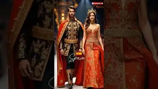 🌍Countries as Royal Runway Reveal | Pt. 02 #ai #aiart #aivideo