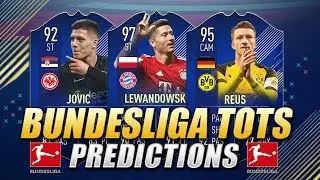 FIFA 19 | BUNDESLIGA TEAM OF THE SEASON PREDICTIONS | w/ Lewandowski, Reus & Jovic