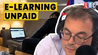 Forty five hours of unpaid training in a month. is this legal? [LBC Legal Hour]