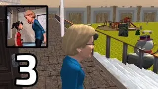 Crazy Scary Evil Teacher 3D - Gameplay Part 3 (Android,IOS)