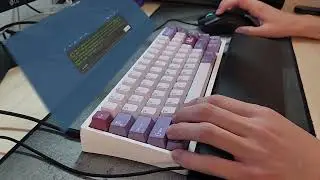 My Thocciest board - KBD67Lite w/ Lavenders
