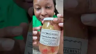 Trying Pickled Watermelon Rind for the First Time! 😳🍉🥒 ##summeronshorts