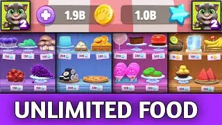 Unlimited Food for Tom - Unlimited Money - My Talking Tom 2 - GAMEPLAY 4U