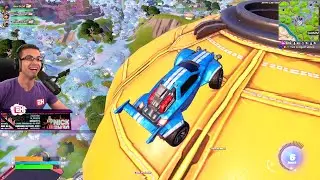 Fortnite's new car drives straight up walls!