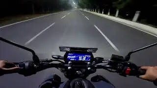 Yamaha FZ-S V4 HEADLIGHT TEST