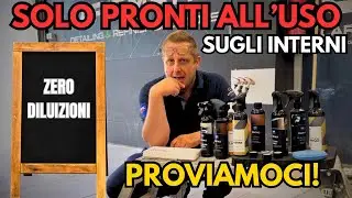 SOLO PRODOTTI PRONTI ALL' USO sugli INTERNI: ZERO DILUIZIONI, ma ha senso?