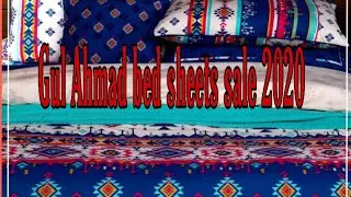 Gul Ahmad bed sheets sale 2020