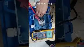Insulation testing, Motor inspection