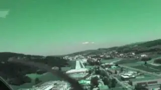 Landing at Les Eplatures RW 06