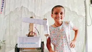 Robot Helps to Fight Against Covid-19 Pandemic
