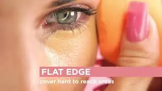 Real Techniques Mini Miracle Complexion Sponge Makeup Blender, Beauty Sponge For Touch Ups
