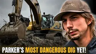 Parker Schnabel&rsquo;s Most Dangerous Dig Yet &mdash; Machinery Sinks Into The Ground! | Gold Rush