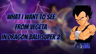 What I want From Vegeta in Dragon Ball Super 2