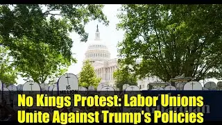 Протест против королей: профсоюзы объединяются против политики Трампа