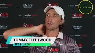 Fleetwood Fights to Stay on Top | Post Round Press Conference | Tour Championship R3