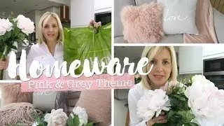 Homeware Haul | Blush Pink & Grey Theme | Homesense, Dusk Luxury Bedding & Wilko