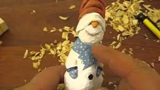 cone snowman  #8 ( end )