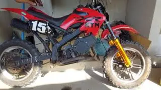 CORDINHA DA MINI MOTO TRAVADA, PODE SER ISSO O DEFEITO 😉✅