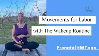 1. Movements for Labor with the Wake Up Routine | Prenatal EMYoga with Paola