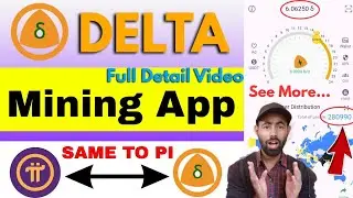 Delta Mining App Hindi | Delta Coin Full Guide | delta Mining app create account | delta new update