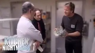 Gordon Is Outraged At Lazy Chef's Dirty Kitchen | Kitchen Nightmares