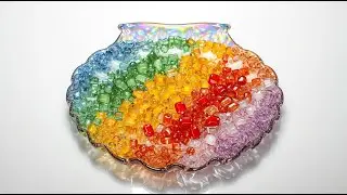 Satisfying Making The Glass |This Rainbow Fried Rice Isn&rsquo;t Real Food 🌈   ASMR Series