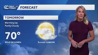 Gulf Coast warms up overnight as coldest air in over 15 years possible this weekend