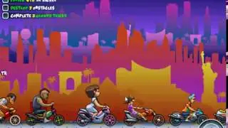 Crazycle!  (Безумные Мотоциклисты!) - Мультик - Гонки безбашенных байкеров