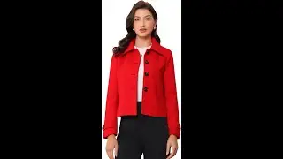 Allegra K Long Sleeve Outwear Review - Pros & Cons - Allegra K pea coat