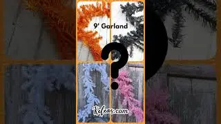 9' Garland for Decorating this Fall