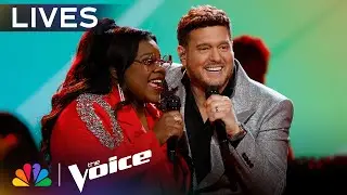 Jazz McKenzie & Michael Bubl&eacute; Perform 